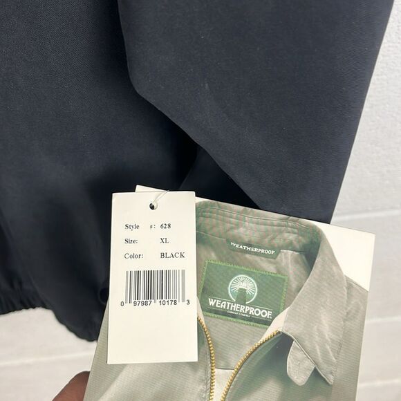 Weatherproof NASCAR offically licensed black full zip jacket - Picture 3 of 6